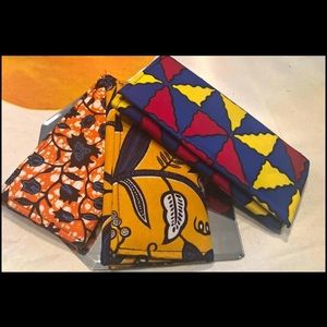 Authentic Handmade African Print Clutch Purse